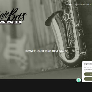 stegie-bros-band-website